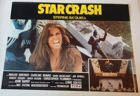 Star Crash original release german fotobusta set